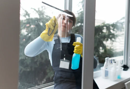 Nettoyage de vitres intérieures et extérieures à Villeneuve-le-Comte